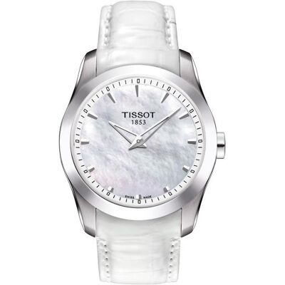 Tissot, Armbanduhr, Couturier Secret Date Lady, Silber, (Analoguhr, Swiss Made, 33 mm) Tissot, Armbanduhr, Couturier Secret Date Lady, Silber, (Analoguhr, Swiss Made, 33 mm)