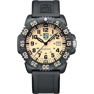 Luminox, Armbanduhr, Herrenuhr X2.2055.SAND (Ø 44 mm), Schwarz, Gelb, Beige, (Analoguhr, Swiss Made, 44 mm) Luminox, Armbanduhr, Herrenuhr X2.2055.SAND (Ø 44 mm), Schwarz, Gelb, Beige, (Analoguhr, Swiss Made, 44 mm)