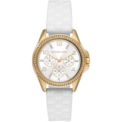 Michael Kors, Armbanduhr, MK7372 Womens Wrist Watch White MK7372AMZUK, Weiss, (Analoguhr, 36 mm) Michael Kors, Armbanduhr, MK7372 Womens Wrist Watch White MK7372AMZUK, Weiss, (Analoguhr, 36 mm)