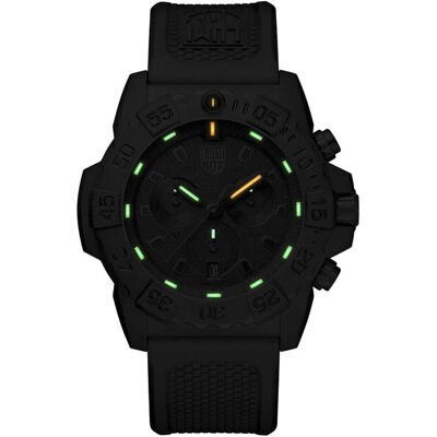 Luminox, Armbanduhr, Navy Seal 3580 Series, Schwarz, (Analoguhr, Chronograph, Swiss Made, Taucheruhr, 45 mm) Luminox, Armbanduhr, Navy Seal 3580 Series, Schwarz, (Analoguhr, Chronograph, Swiss Made, Taucheruhr, 45 mm)