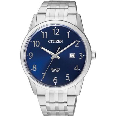 Citizen Armbanduhr, BI5000-52L Quarz Herrenuhr 39mm 5ATM, Blau, (Analoguhr, 39 mm) Citizen Armbanduhr, BI5000-52L Quarz Herrenuhr 39mm 5ATM, Blau, (Analoguhr, 39 mm)
