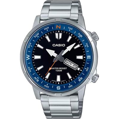 Casio Armbanduhr, Collection - MTD-130D-1A2, Silber, (Analoguhr, 44 mm) Casio Armbanduhr, Collection - MTD-130D-1A2, Silber, (Analoguhr, 44 mm)