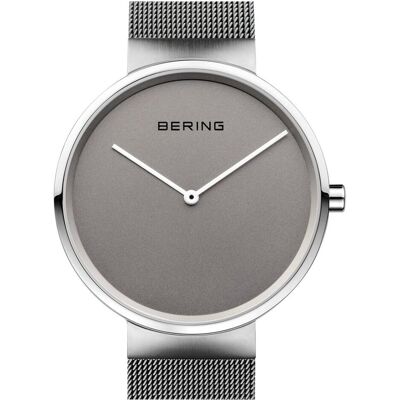 Bering, Armbanduhr, Classic, Grau, (Analoguhr, 39 mm) Bering, Armbanduhr, Classic, Grau, (Analoguhr, 39 mm)