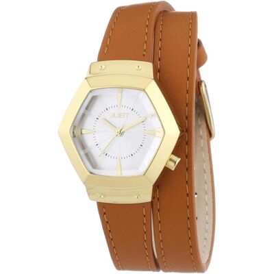 Just, Armbanduhr, Ladies watch analog quartz leather 48S2243GDSL, (Analoguhr) Just, Armbanduhr, Ladies watch analog quartz leather 48S2243GDSL, (Analoguhr)