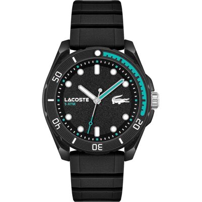Lacoste, Armbanduhr, 2011284 Finn Herrenuhr 44mm 5ATM, Schwarz, (Analoguhr, 44 mm) Lacoste, Armbanduhr, 2011284 Finn Herrenuhr 44mm 5ATM, Schwarz, (Analoguhr, 44 mm)