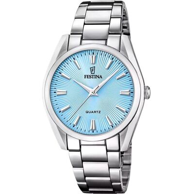 Festina, Armbanduhr, F20622/P Boyfriend Damenuhr 37mm 5ATM, Silber, (Analoguhr, 37 mm) Festina, Armbanduhr, F20622/P Boyfriend Damenuhr 37mm 5ATM, Silber, (Analoguhr, 37 mm)