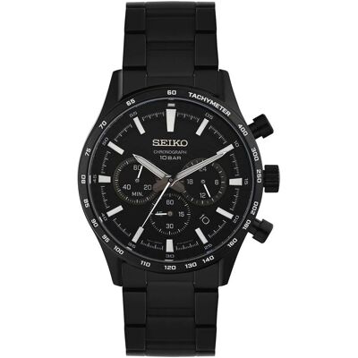 Seiko Armbanduhr, SSB415P1, Schwarz, (Analoguhr, Chronograph, 41 mm) Seiko Armbanduhr, SSB415P1, Schwarz, (Analoguhr, Chronograph, 41 mm)