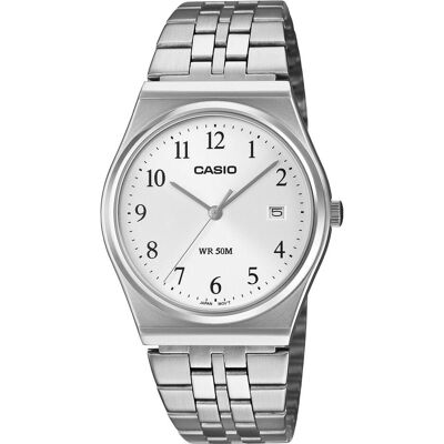 Casio Armbanduhr, A130WE-7A, Silber, Schwarz, (Analoguhr, 43 mm) Casio Armbanduhr, A130WE-7A, Silber, Schwarz, (Analoguhr, 43 mm)