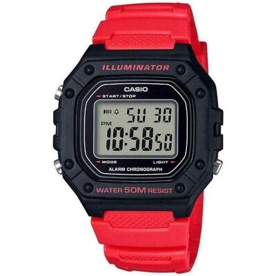 Casio Armbanduhr, Sport, Rot, (Digitaluhr, Sportuhr, 43 mm) Casio Armbanduhr, Sport, Rot, (Digitaluhr, Sportuhr, 43 mm)