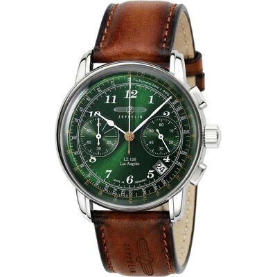 Zeppelin, Armbanduhr, LZ126 Los Angeles, Braun, (Chronograph, 42 mm) Zeppelin, Armbanduhr, LZ126 Los Angeles, Braun, (Chronograph, 42 mm)
