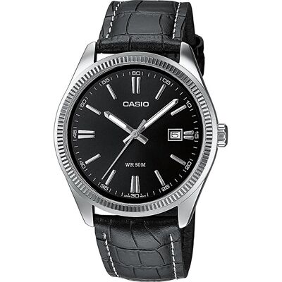 Casio Armbanduhr, Collection - MTP-1302PL-1A, Schwarz, (Analoguhr, 38.50 mm) Casio Armbanduhr, Collection - MTP-1302PL-1A, Schwarz, (Analoguhr, 38.50 mm)