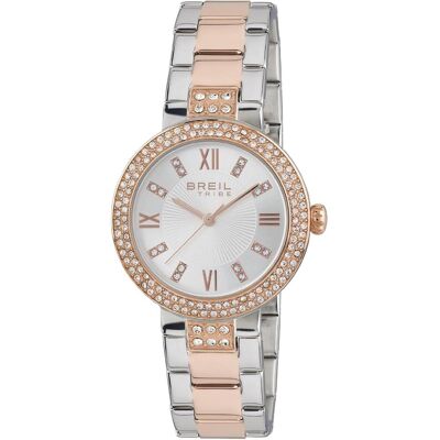 Breil, Armbanduhr, Damen Dance Floor Kollektion Monochrom Blau Zifferblatt 3 Zeiger Quarz Stahlarmband, Blau, (Analoguhr) Breil, Armbanduhr, Damen Dance Floor Kollektion Monochrom Blau Zifferblatt 3 Zeiger Quarz Stahlarmband, Blau, (Analoguhr)