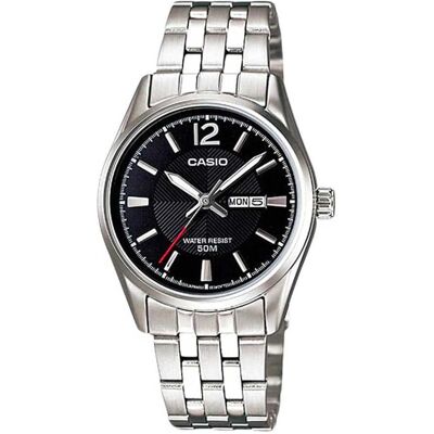 Casio Armbanduhr, LTP-1335D-1A, Silber, (30 mm) Casio Armbanduhr, LTP-1335D-1A, Silber, (30 mm)