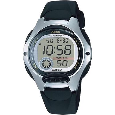 Casio Armbanduhr, Collection, Schwarz, Silber, (34 mm) Casio Armbanduhr, Collection, Schwarz, Silber, (34 mm)