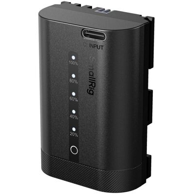 SmallRig 5298 USB-C Camera Battery with Power Display for Canon LP-E6P (Kamera Akku), Kamera Stromversorgung, Schwarz SmallRig 5298 USB-C Camera Battery with Power Display for Canon LP-E6P (Kamera Akku), Kamera Stromversorgung, Schwarz