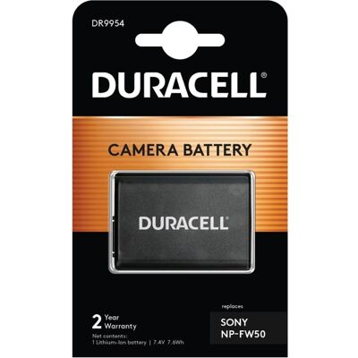 Duracell Np-Fw50 (Kamera Akku), Kamera Stromversorgung, Schwarz Duracell Np-Fw50 (Kamera Akku), Kamera Stromversorgung, Schwarz