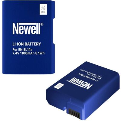 Newell battery SupraCell Nikon EN-EL14a (Kamera Akku), Kamera Stromversorgung, Blau Newell battery SupraCell Nikon EN-EL14a (Kamera Akku), Kamera Stromversorgung, Blau
