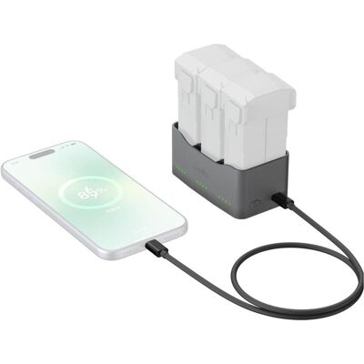 SmallRig 6501 65W Battery Charger for DJI Mini 5 / 4 / 3 Pro (Kamera Akku Ladegerät), Kamera Stromversorgung, Grau SmallRig 6501 65W Battery Charger for DJI Mini 5 / 4 / 3 Pro (Kamera Akku Ladegerät), Kamera Stromversorgung, Grau