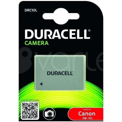 Duracell Lithium-Ionen-Akku NB-10L, 820 mAh (Kamera Akku), Kamera Stromversorgung, Weiss Duracell Lithium-Ionen-Akku NB-10L, 820 mAh (Kamera Akku), Kamera Stromversorgung, Weiss