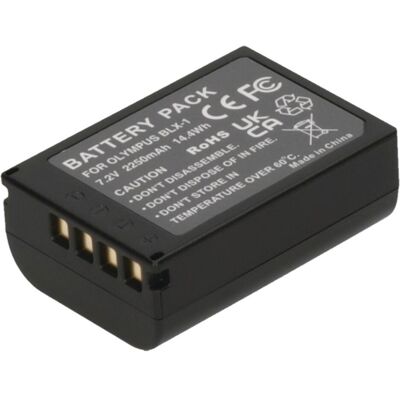 2-Power Camera Battery 7.2V 2250mAh (Kamera Akku), Kamera Stromversorgung, Schwarz 2-Power Camera Battery 7.2V 2250mAh (Kamera Akku), Kamera Stromversorgung, Schwarz
