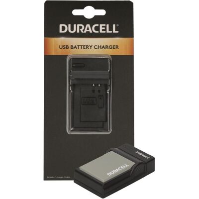 Duracell Ladegerät mit USB Kabel für DR9964/Olympus BLS-5 (Kamera Akku Ladegerät), Kamera Stromversorgung, Schwarz Duracell Ladegerät mit USB Kabel für DR9964/Olympus BLS-5 (Kamera Akku Ladegerät), Kamera Stromversorgung, Schwarz