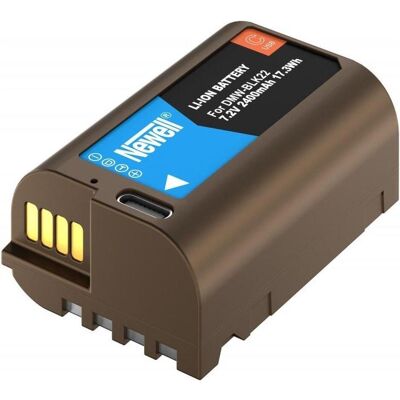 Newell battery Panasonic DMW-BLK22 USB-C (Kamera Akku Ladegerät), Kamera Stromversorgung, Schwarz Newell battery Panasonic DMW-BLK22 USB-C (Kamera Akku Ladegerät), Kamera Stromversorgung, Schwarz