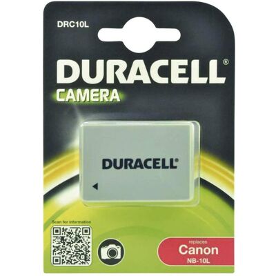 Duracell Lithium-Ionen-Akku NB-10L, 820 mAh (Kamera Akku), Kamera Stromversorgung, Weiss Duracell Lithium-Ionen-Akku NB-10L, 820 mAh (Kamera Akku), Kamera Stromversorgung, Weiss