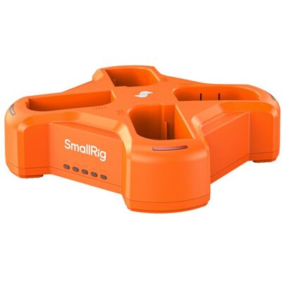 SmallRig 4838 LP E6NH 4 Channel Camera Battery Charger (Kamera Akku Ladegerät), Kamera Stromversorgung, Orange SmallRig 4838 LP E6NH 4 Channel Camera Battery Charger (Kamera Akku Ladegerät), Kamera Stromversorgung, Orange