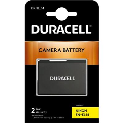 Duracell En-El14 (Kamera Akku), Kamera Stromversorgung, Schwarz Duracell En-El14 (Kamera Akku), Kamera Stromversorgung, Schwarz