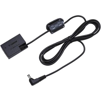Canon Dr-E18 (DC-Kuppler), Kamera Stromversorgung, Schwarz Canon Dr-E18 (DC-Kuppler), Kamera Stromversorgung, Schwarz