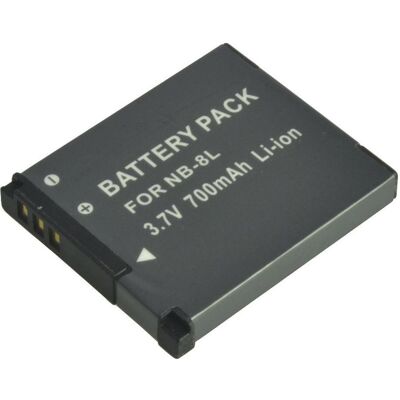 2-Power Digital Camera Battery 3.7V 700mAh (Kamera Akku), Kamera Stromversorgung, Schwarz 2-Power Digital Camera Battery 3.7V 700mAh (Kamera Akku), Kamera Stromversorgung, Schwarz