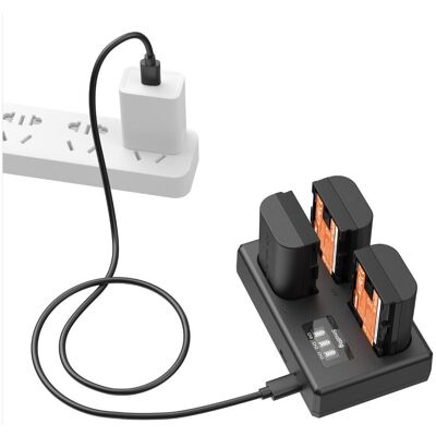 SmallRig SR6017 Camera Battery Kit For Canon LP-E6NH 6017 (Kamera Akku, Kamera Akku Ladegerät), Kamera Stromversorgung, Schwarz SmallRig SR6017 Camera Battery Kit For Canon LP-E6NH 6017 (Kamera Akku, Kamera Akku Ladegerät), Kamera Stromversorgung, Schwarz