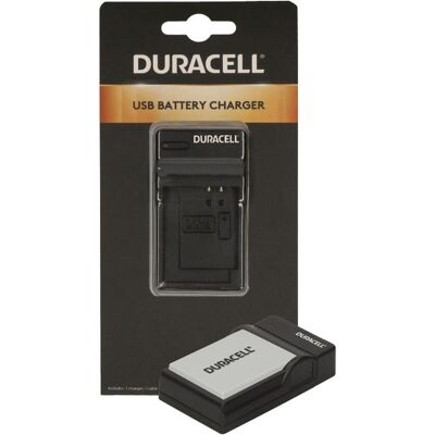 Duracell Ladegerät mit USB Kabel für DR9933/NB-7L (Kamera Akku Ladegerät), Kamera Stromversorgung, Schwarz Duracell Ladegerät mit USB Kabel für DR9933/NB-7L (Kamera Akku Ladegerät), Kamera Stromversorgung, Schwarz