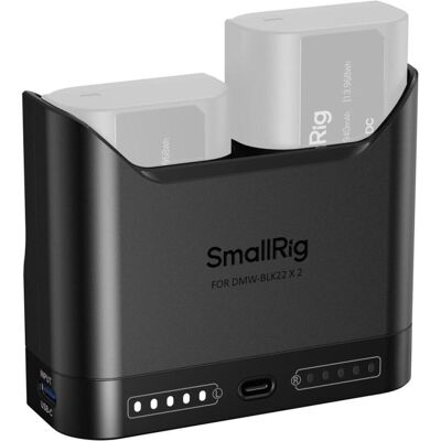 SmallRig 5492 Camera Battery Charger for DMW-BLK22 (Kamera Akku Ladegerät), Kamera Stromversorgung, Schwarz SmallRig 5492 Camera Battery Charger for DMW-BLK22 (Kamera Akku Ladegerät), Kamera Stromversorgung, Schwarz