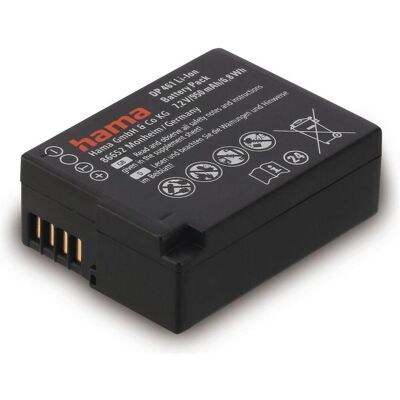Hama DP 461 Lithium-Ion (Li-Ion) 950 mAh (Kamera Akku), Kamera Stromversorgung, Schwarz Hama DP 461 Lithium-Ion (Li-Ion) 950 mAh (Kamera Akku), Kamera Stromversorgung, Schwarz