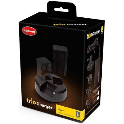 Hähnel Hahnel TRIO CHARGER SONY L-SERIES (Kamera Akku Ladegerät), Kamera Stromversorgung, Schwarz Hähnel Hahnel TRIO CHARGER SONY L-SERIES (Kamera Akku Ladegerät), Kamera Stromversorgung, Schwarz