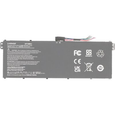 2-Power Main Battery Pack 7.6V 6100mAh (6100 mAh), Notebook Akku, Schwarz 2-Power Main Battery Pack 7.6V 6100mAh (6100 mAh), Notebook Akku, Schwarz