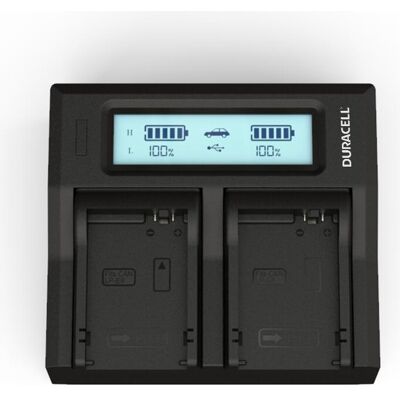 Duracell Dual Ladegerät für DR9945/LP-E8 (Kamera Akku Ladegerät), Kamera Stromversorgung, Schwarz Duracell Dual Ladegerät für DR9945/LP-E8 (Kamera Akku Ladegerät), Kamera Stromversorgung, Schwarz