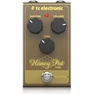 TC Electronic Honey Pot Fuzz Efekt typu fuzz (E-Gitarre, Gitarre), Effektpedal, Schwarz TC Electronic Honey Pot Fuzz Efekt typu fuzz (E-Gitarre, Gitarre), Effektpedal, Schwarz