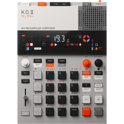 Teenage Engineering EP133 K.O. II The Champ Edition, Synthesizer, Schwarz Teenage Engineering EP133 K.O. II The Champ Edition, Synthesizer, Schwarz