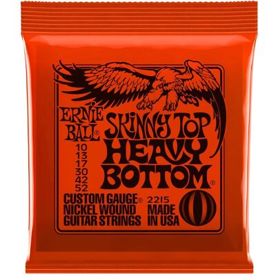 Ernie Ball Skinny Top Heavy Bottom Slinky (6x, E-Gitarre, 0.05"), Saiten Ernie Ball Skinny Top Heavy Bottom Slinky (6x, E-Gitarre, 0.05"), Saiten