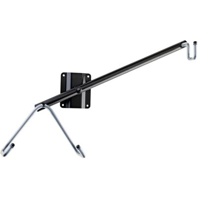 K&M E-Gitarren-Wandhalter 16295 (Bass, E-Gitarre, Gitarre), Instrumentenständer + Halter, Schwarz K&M E-Gitarren-Wandhalter 16295 (Bass, E-Gitarre, Gitarre), Instrumentenständer + Halter, Schwarz
