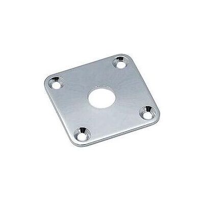 AllParts AP AP 0633-010 Buchsenplatte L.P. chrom (Instrumenten Ersatzteile), Zubehör Instrumente, Silber AllParts AP AP 0633-010 Buchsenplatte L.P. chrom (Instrumenten Ersatzteile), Zubehör Instrumente, Silber