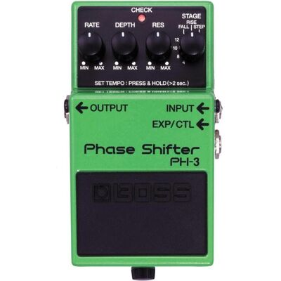 Boss (Electronics) Gitarreneffekt Phaser PH-3 (Gitarre), Effektpedal, Grün Boss (Electronics) Gitarreneffekt Phaser PH-3 (Gitarre), Effektpedal, Grün