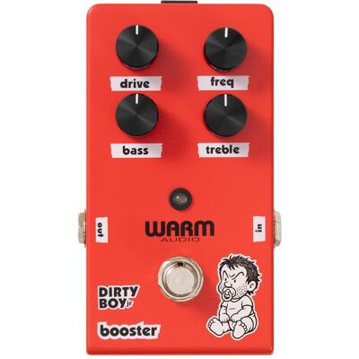 Warm Audio WA-DBjr-FZ - Dirty Boy Jr. Fuzz, Effektgerät, Schwarz, Gelb Warm Audio WA-DBjr-FZ - Dirty Boy Jr. Fuzz, Effektgerät, Schwarz, Gelb