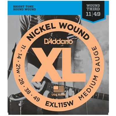 D'Addario Exl115w (6x, E-Gitarre, 0.05"), Saiten D'Addario Exl115w (6x, E-Gitarre, 0.05"), Saiten
