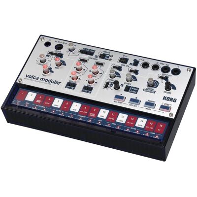 Korg Volca Modular, Synthesizer, Silber, Schwarz Korg Volca Modular, Synthesizer, Silber, Schwarz