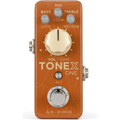 IK Multimedia TONEX ONE Double Special Limited Edition (Bass, E-Gitarre, Gitarre), Effektpedal, Bronze, Orange, Braun IK Multimedia TONEX ONE Double Special Limited Edition (Bass, E-Gitarre, Gitarre), Effektpedal, Bronze, Orange, Braun
