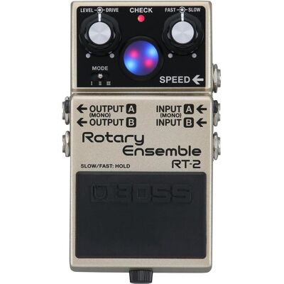 Boss (Electronics) Effektgerät RT-2 Rotary Ensemble (E-Gitarre, Keyboard), Effektpedal, Beige, Grau Boss (Electronics) Effektgerät RT-2 Rotary Ensemble (E-Gitarre, Keyboard), Effektpedal, Beige, Grau