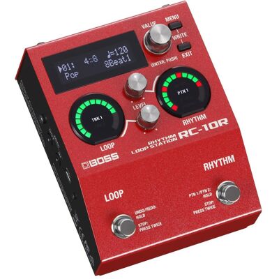 Boss (Electronics) RC-10R multi-effects pedal/processor (Gitarre), Effektpedal, Rot Boss (Electronics) RC-10R multi-effects pedal/processor (Gitarre), Effektpedal, Rot